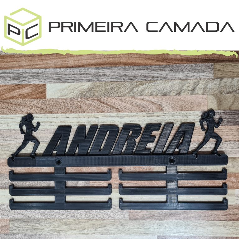 Porta Medalhas Personalizado para até  25 medalhas - Imagem 3
